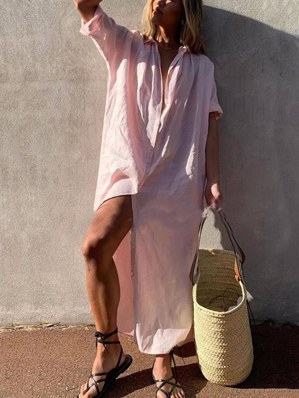 Vestido camisero Concept Simple