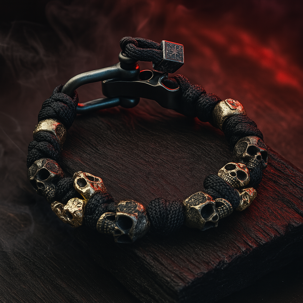 Pulsera Croft Skull