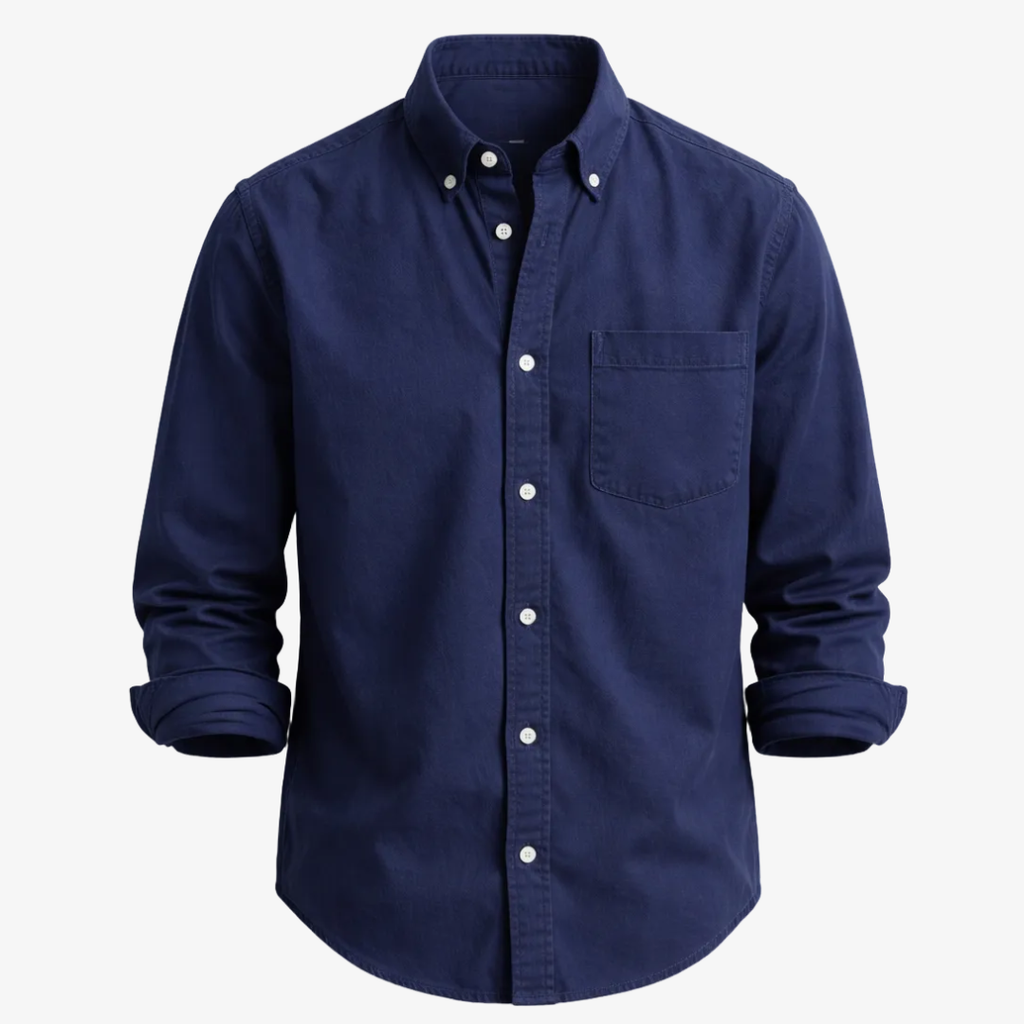 Camisa de lino Kensington Chest-pocket