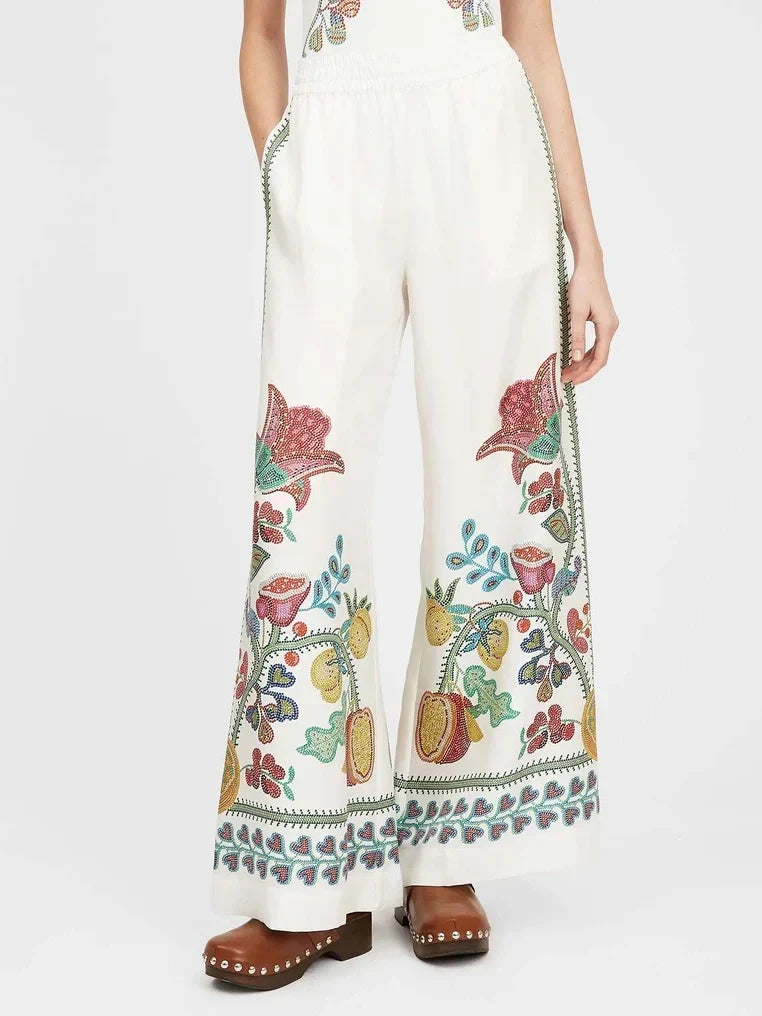 Conjunto estampado Florals