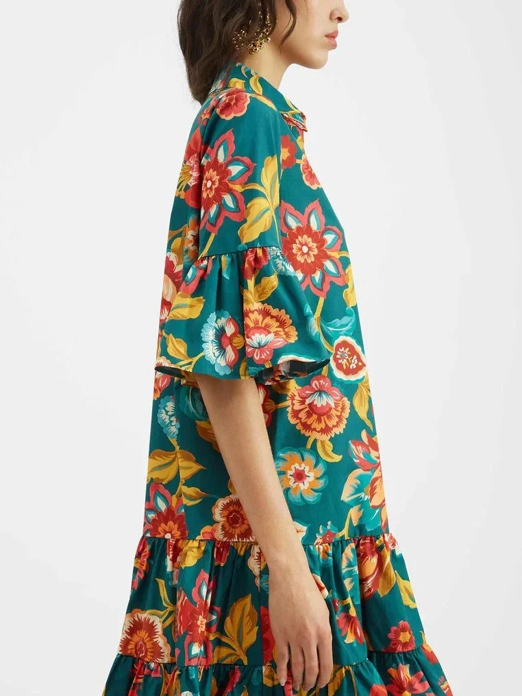 Vestido corto estampado Grace Unique