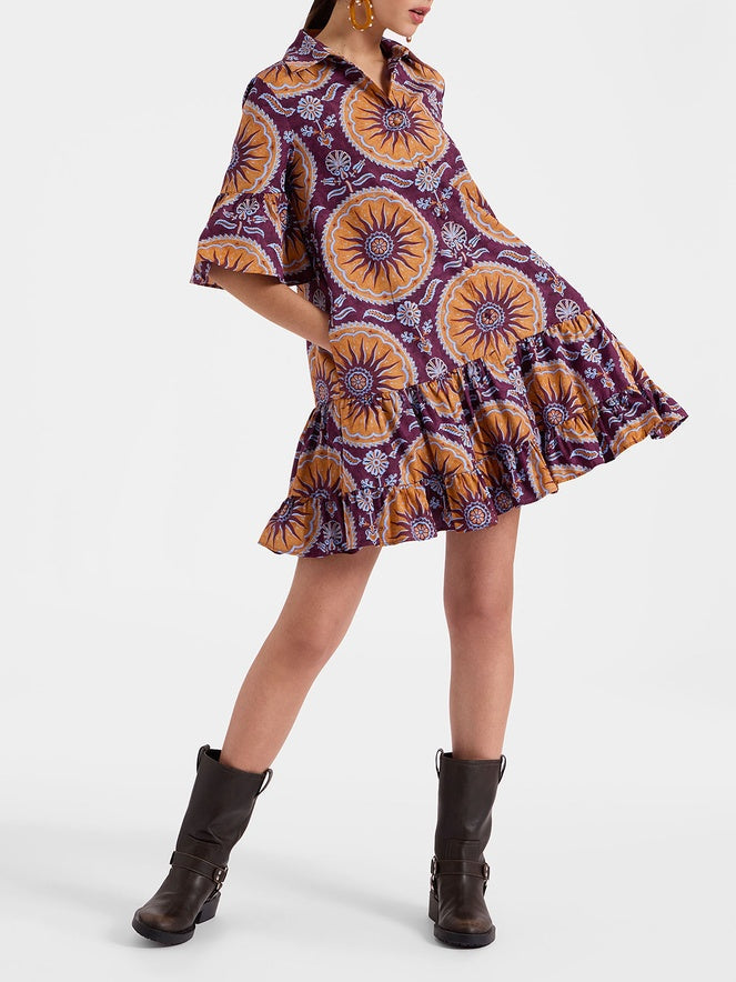 Vestido corto Dropped
