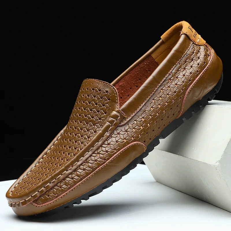 Mocasines de piel Hutton