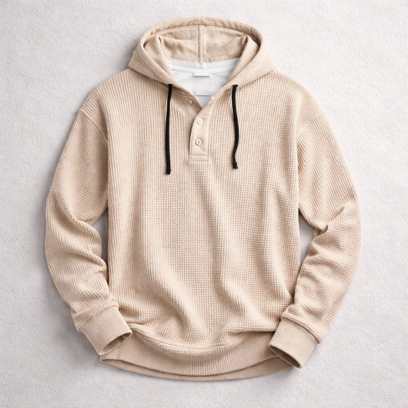 Sudadera con capucha Bromley Waffle