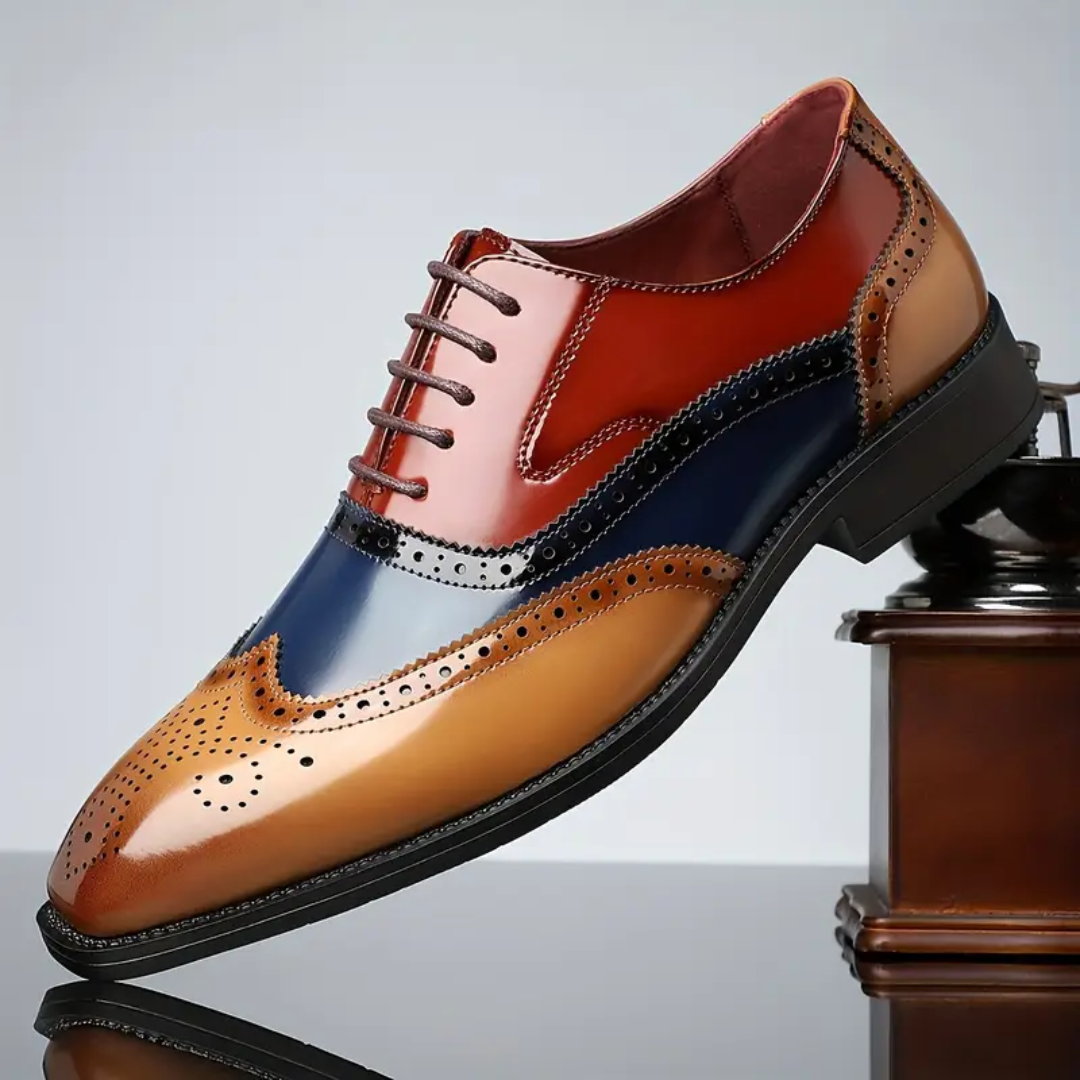 Zapatos brogue vintage Rhodes
