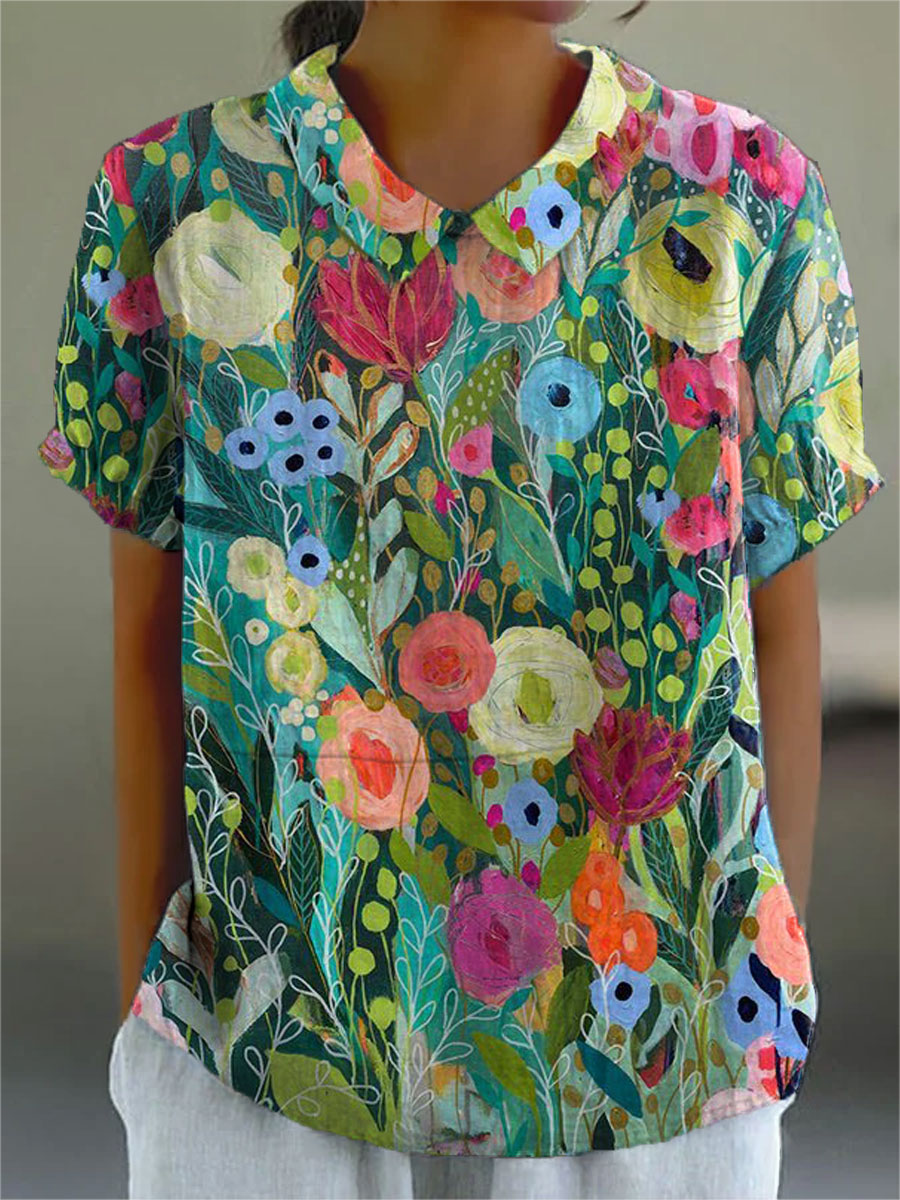 Camisa de flores Daisy