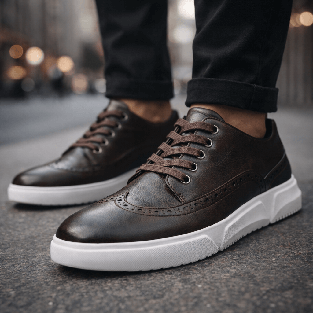 Zapatillas de piel Hutton Heritage
