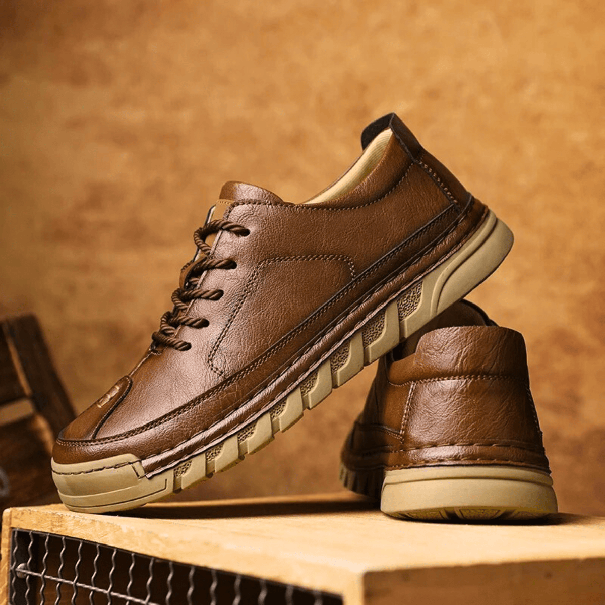 Zapatillas de piel Easton