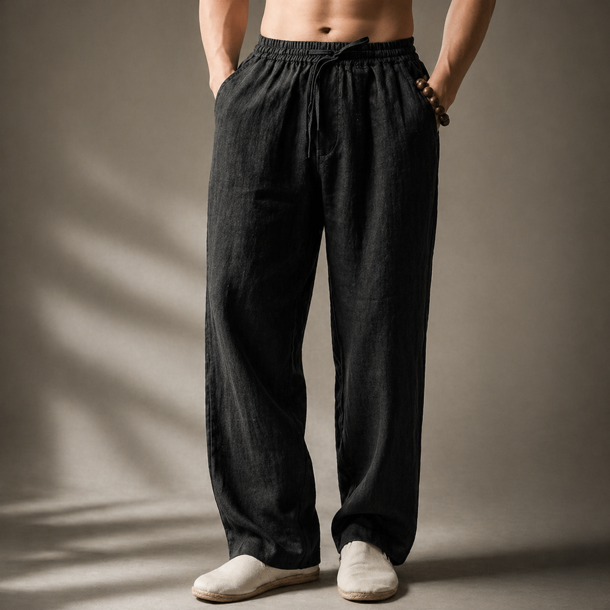 Pantalón de lino Bromley