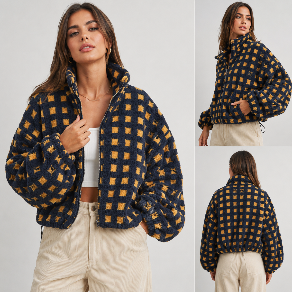 Chaqueta Vivienne Check