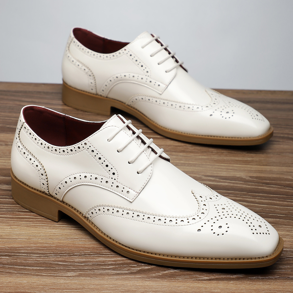 Zapatos brogue de piel Stirling