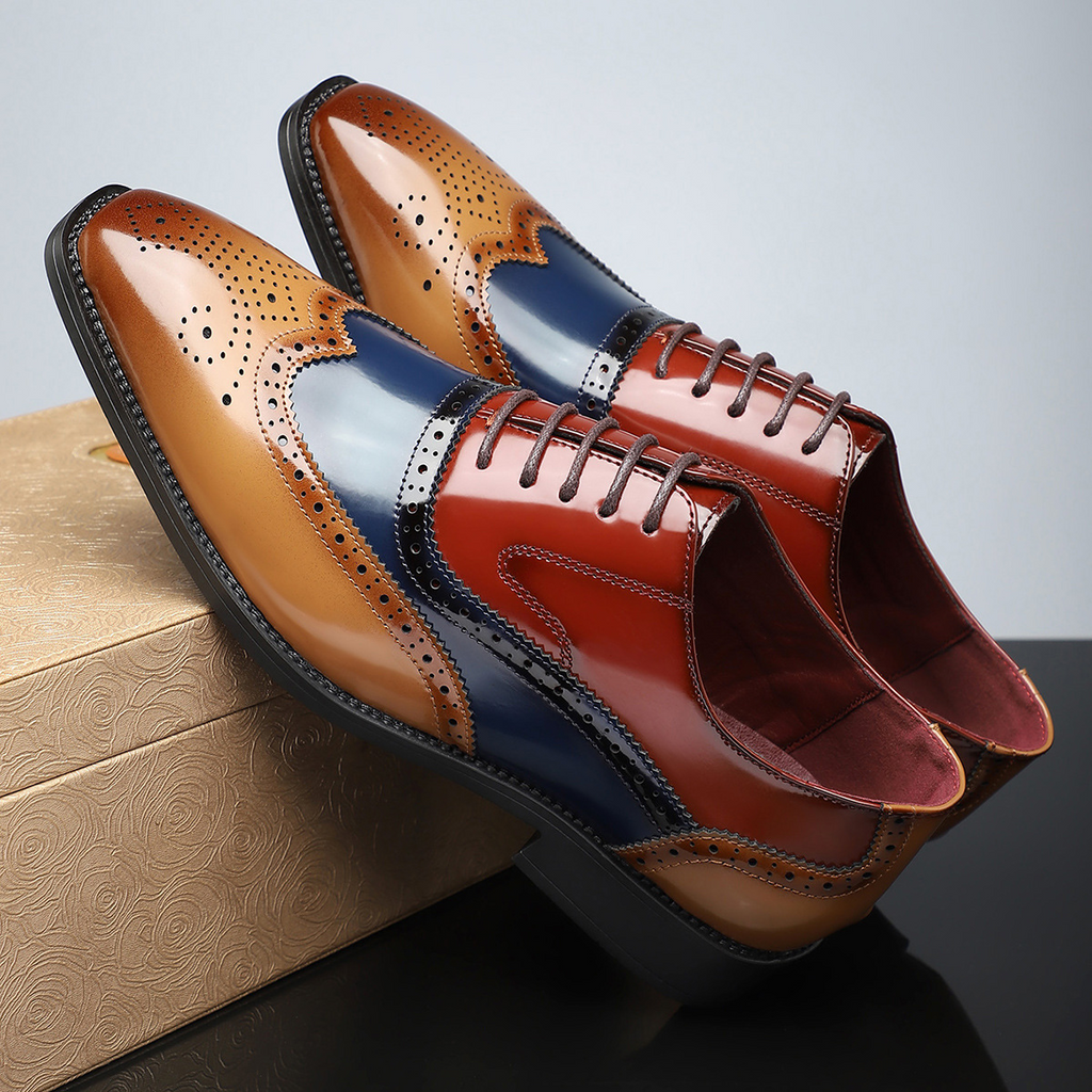 Zapatos brogue de piel Stirling