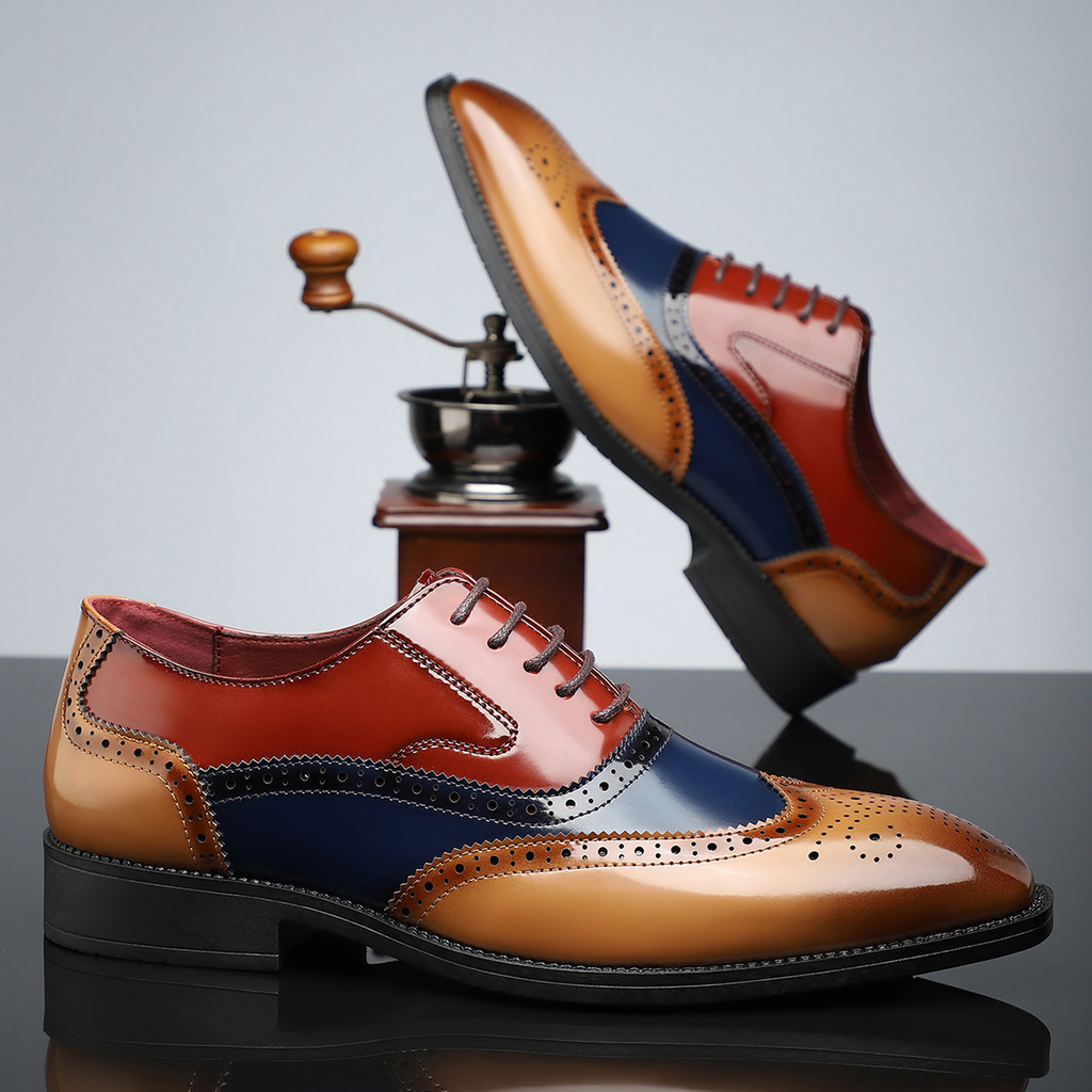Zapatos brogue de piel Stirling