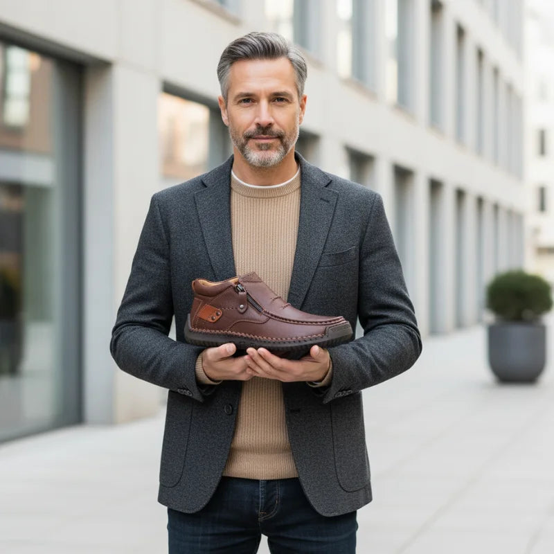Zapatos hecho a mano de piel Aldgate
