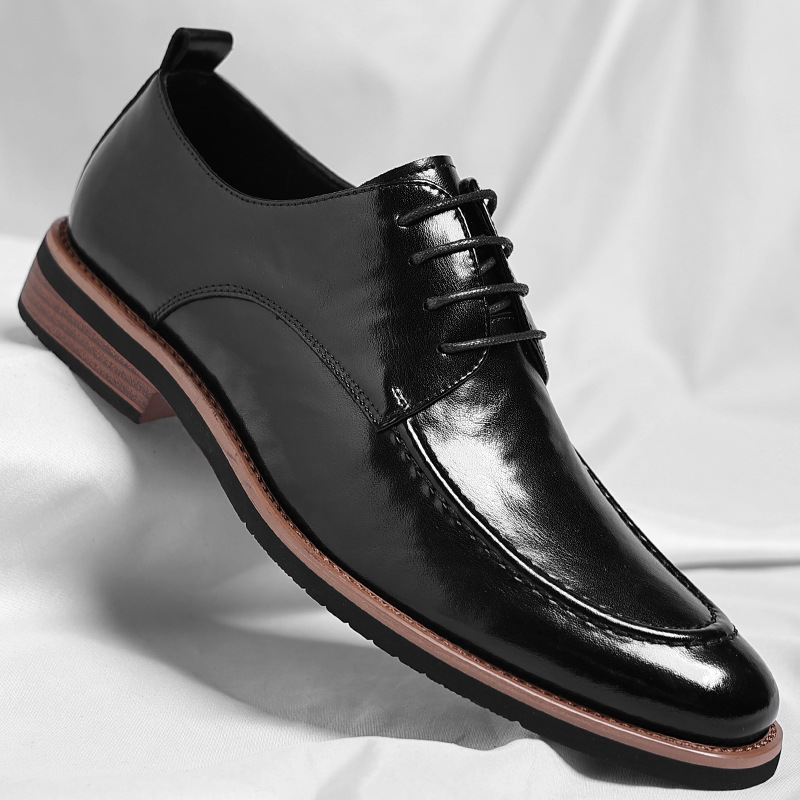 Zapatos derby de piel Vaughan