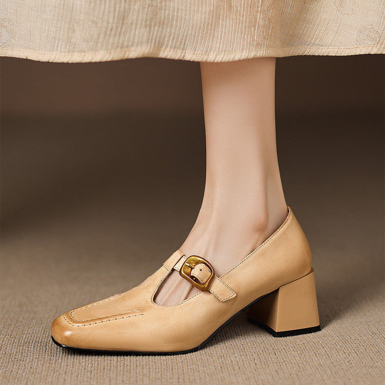 Zapatos de tacón de piel Marlowe