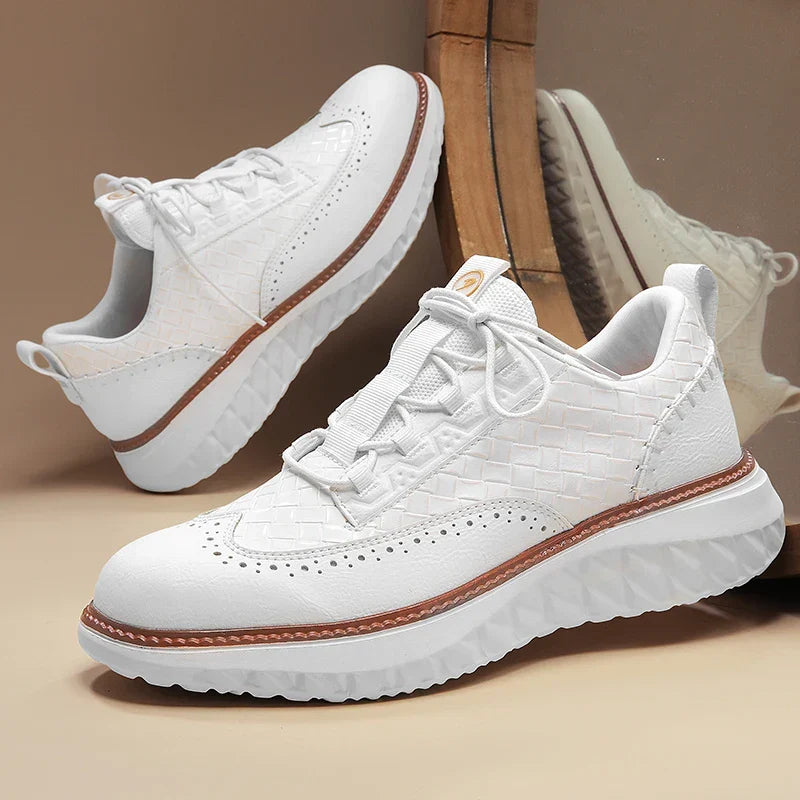 Zapatillas de piel Drake Burnished