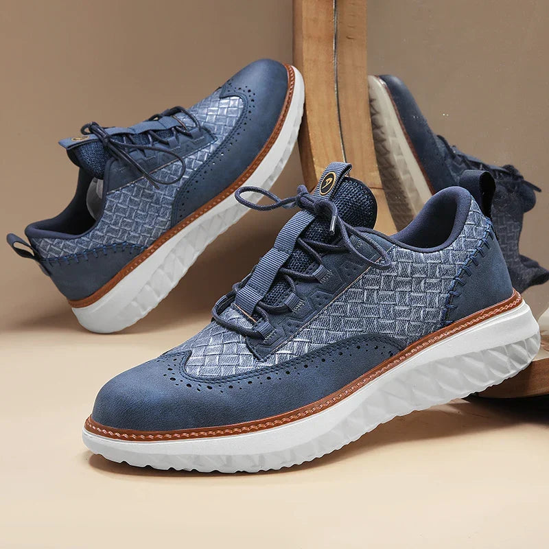 Zapatillas de piel Drake Burnished
