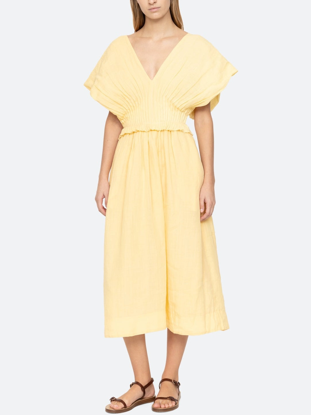 Vestido midi oversize