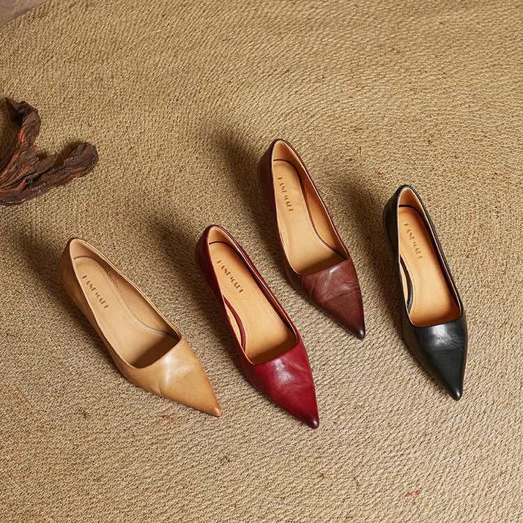Zapatos de tacón de piel Hartley