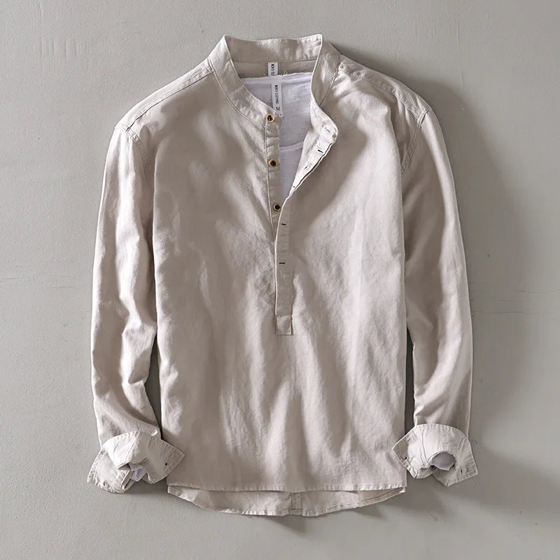 Camisa de lino Caleb