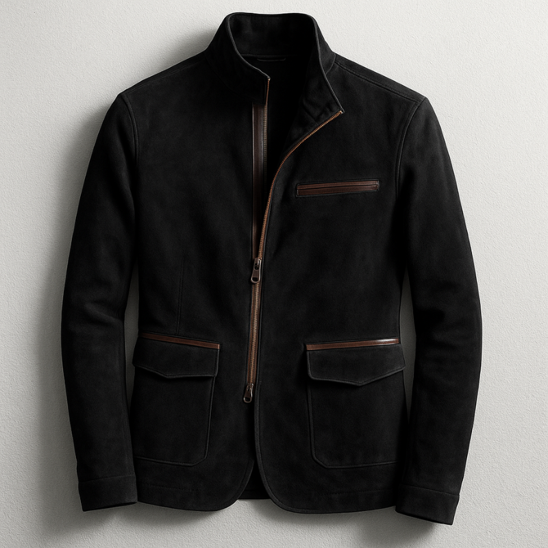 Chaqueta de ante Hugo