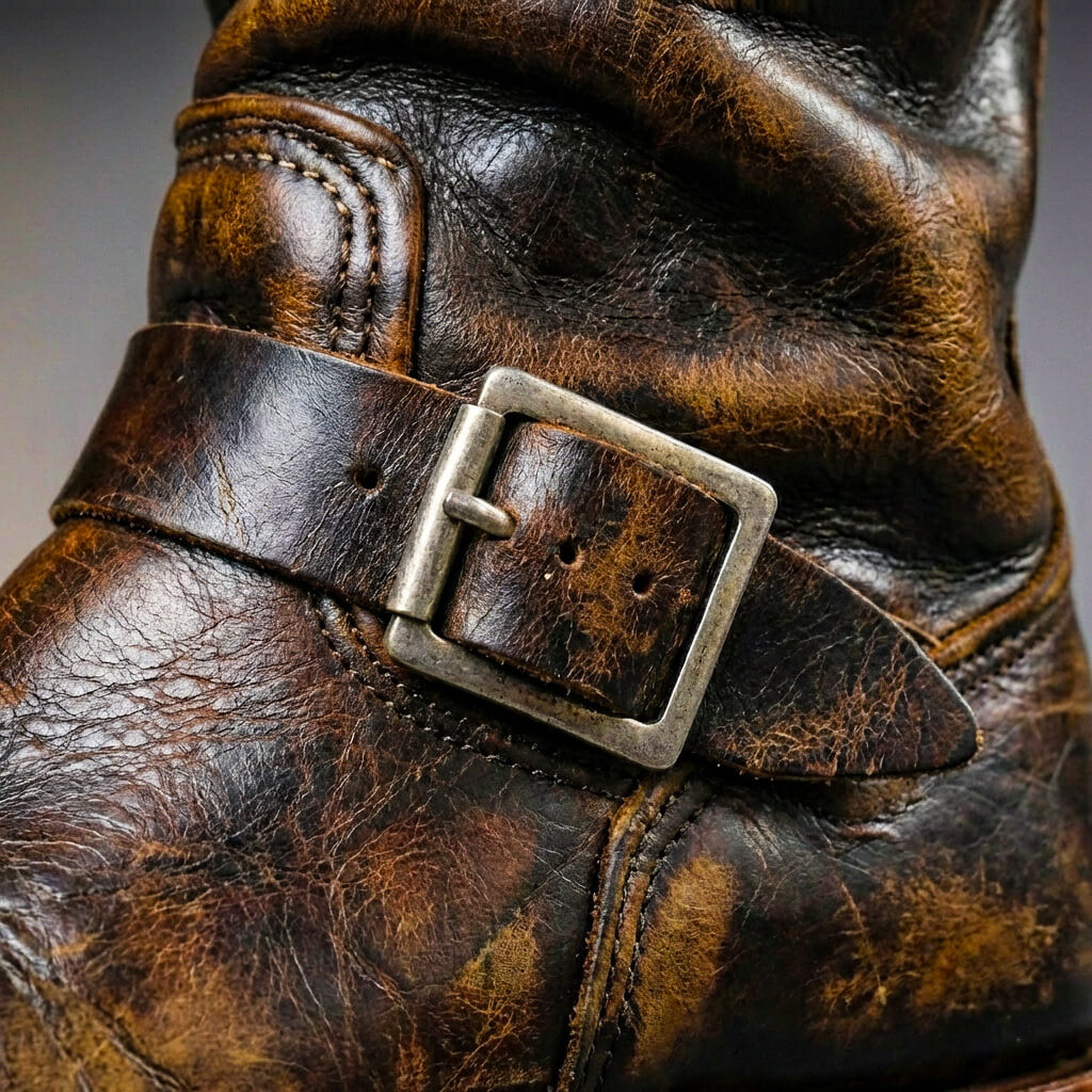 Botas vintage de piel Bancroft