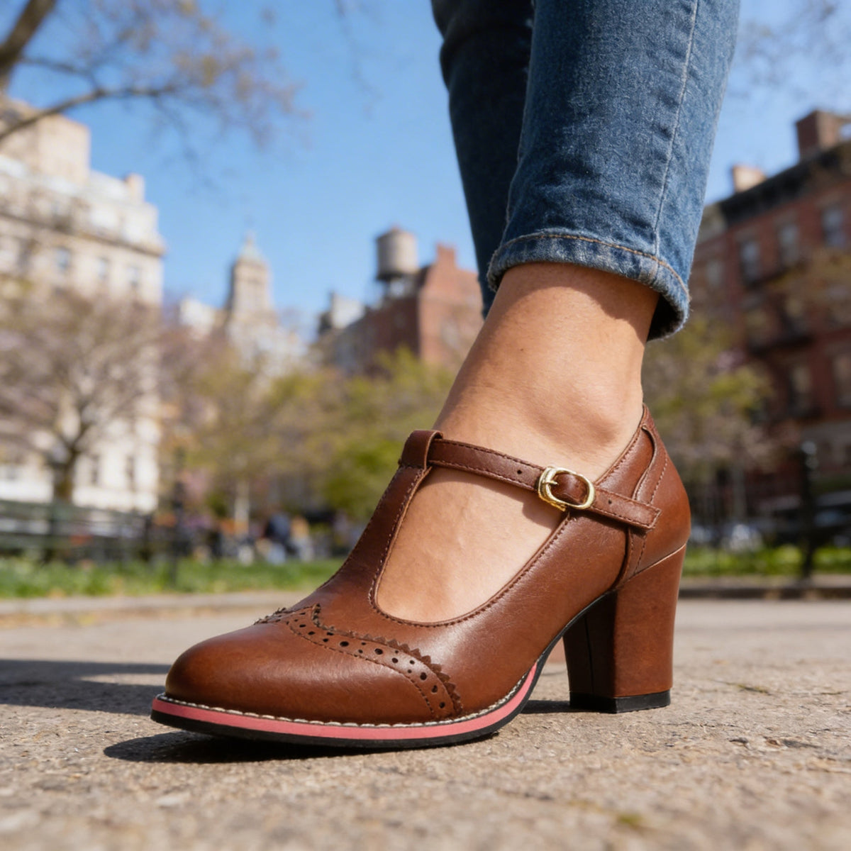 Zapatos brogue Sage