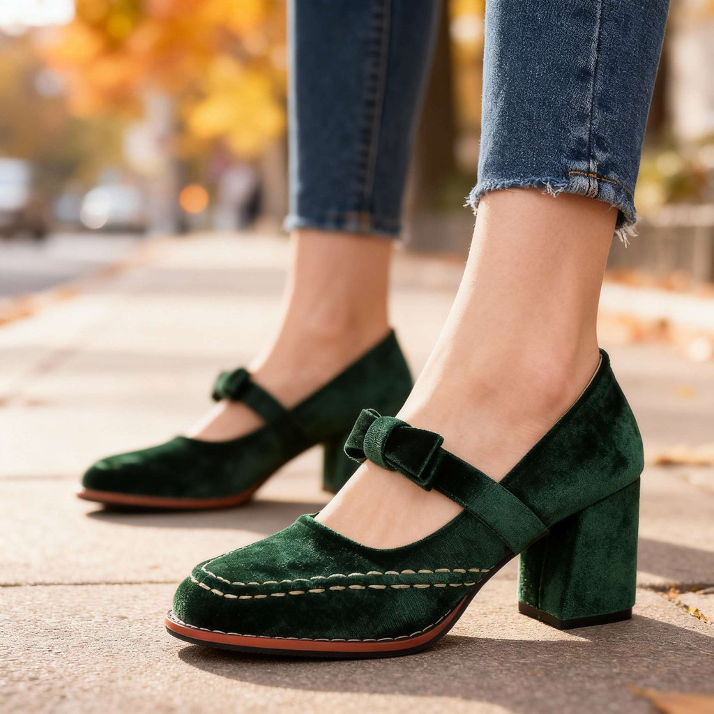 Mocasines de terciopelo Marlowe