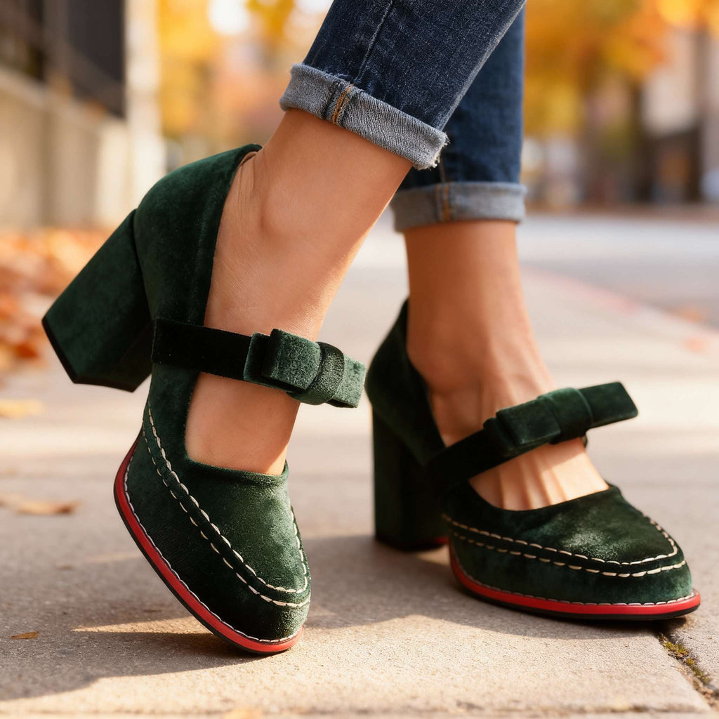 Mocasines de terciopelo Marlowe