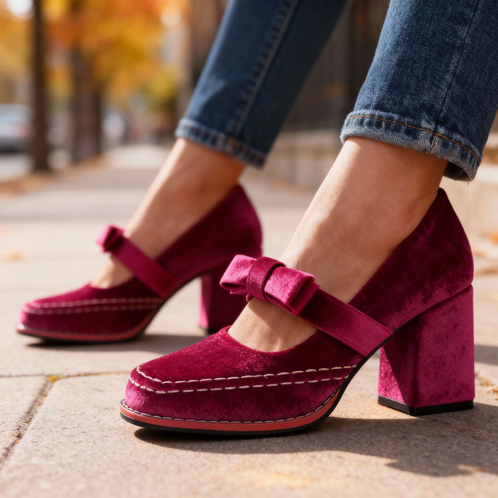 Mocasines de terciopelo Marlowe