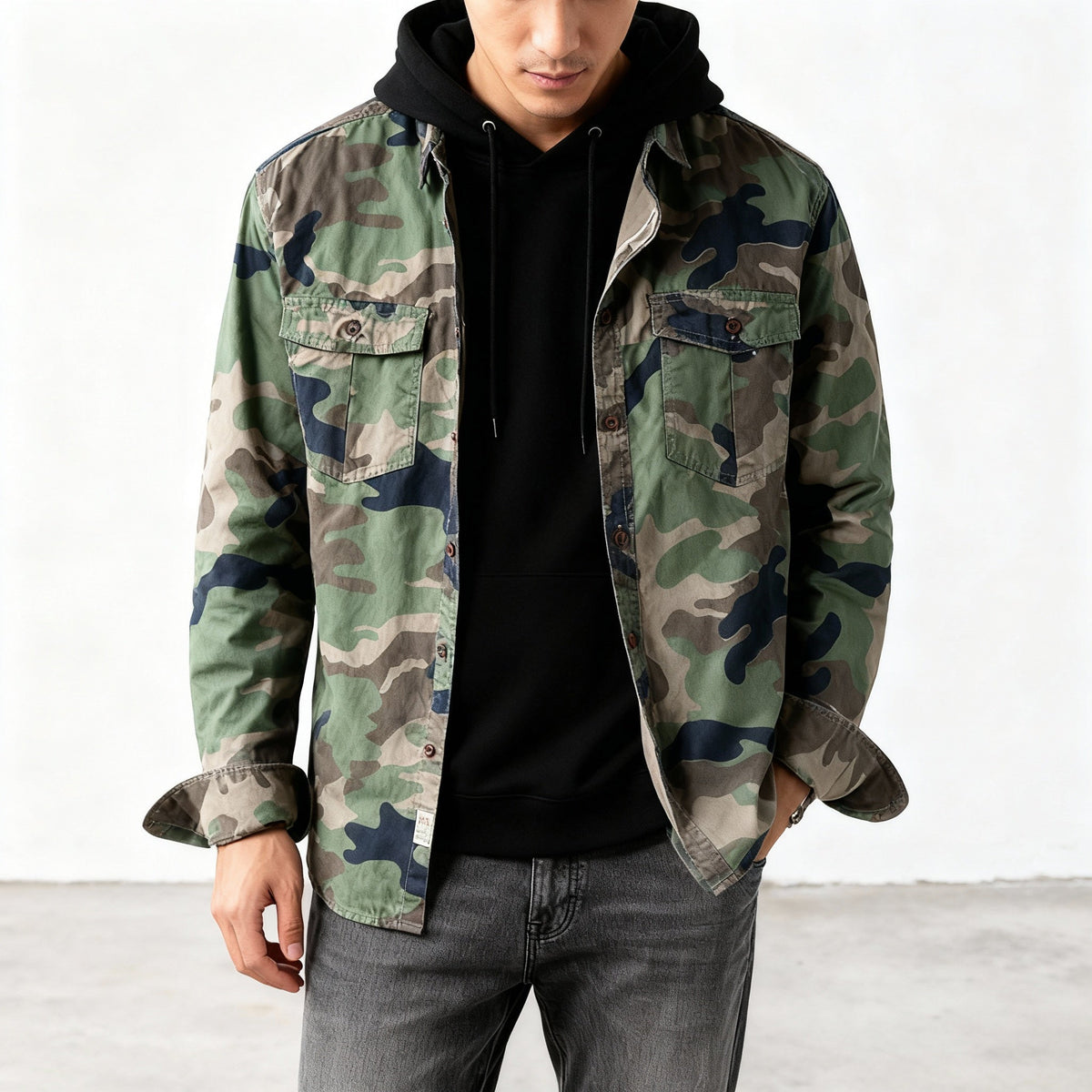 Chaqueta de camuflaje Kellan