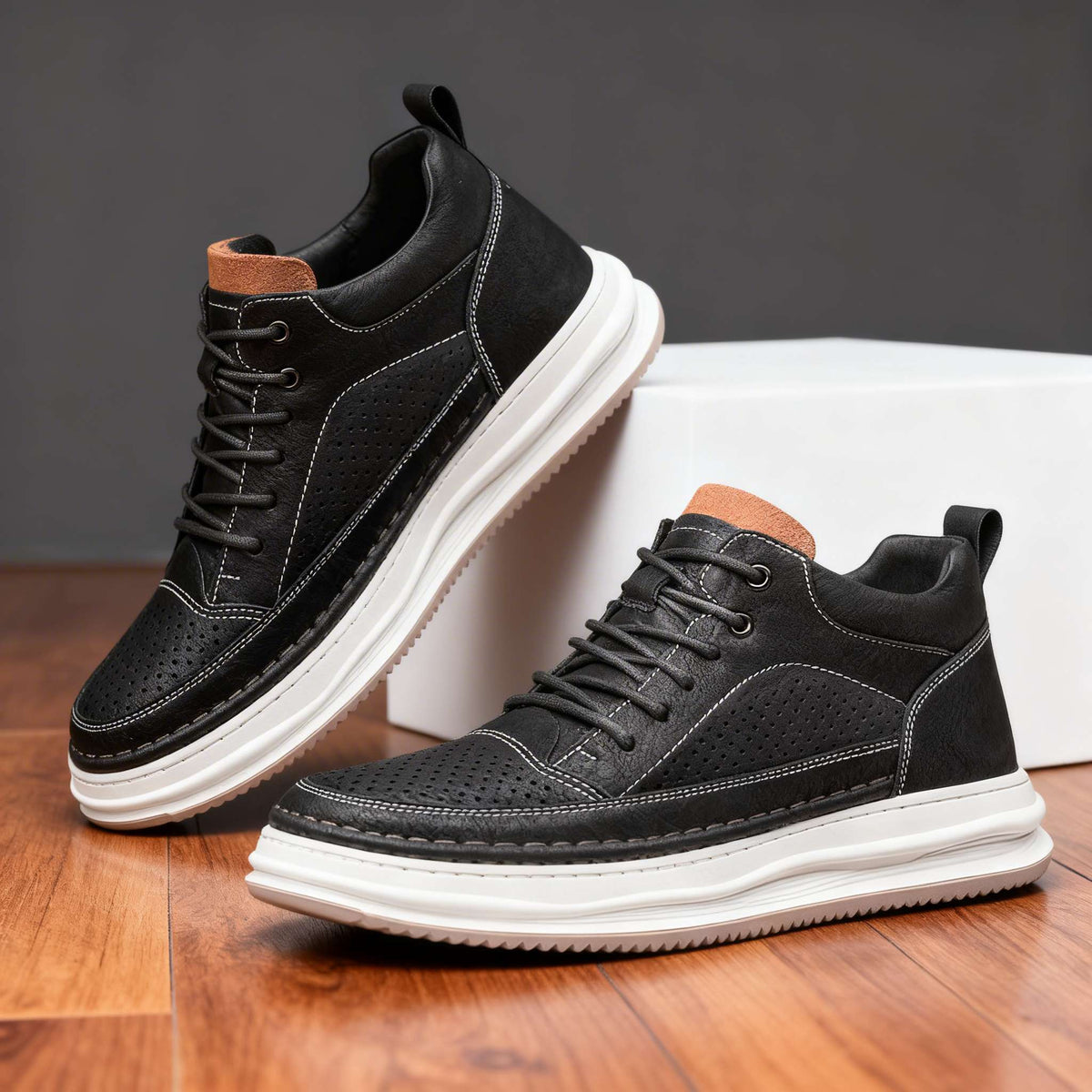 Zapatillas de piel Rex Breeze