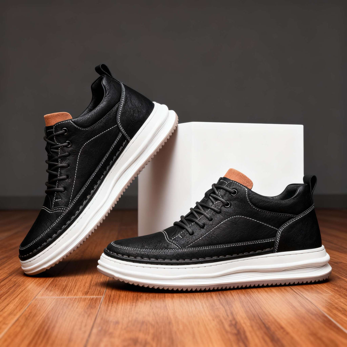 Zapatillas de piel Henry Blake