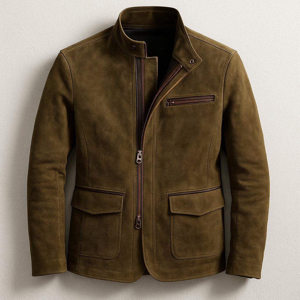 Chaqueta de ante Hugo