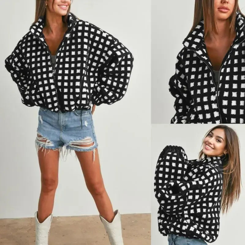 Chaqueta Vivienne Check