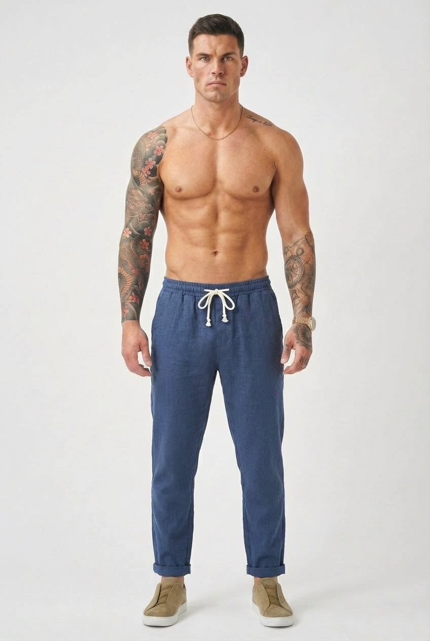 Pantalón de lino Massimo