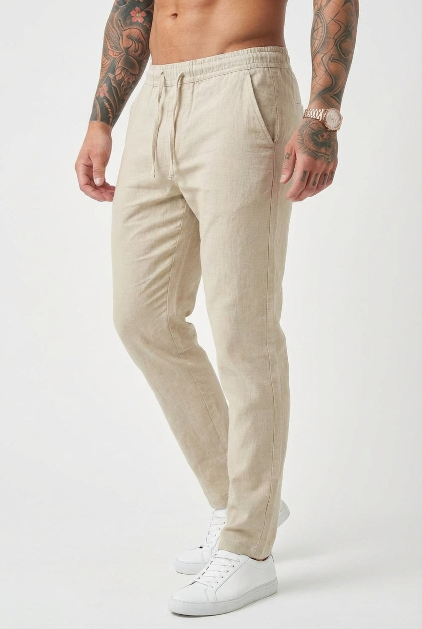 Pantalón de lino Coastal Ease