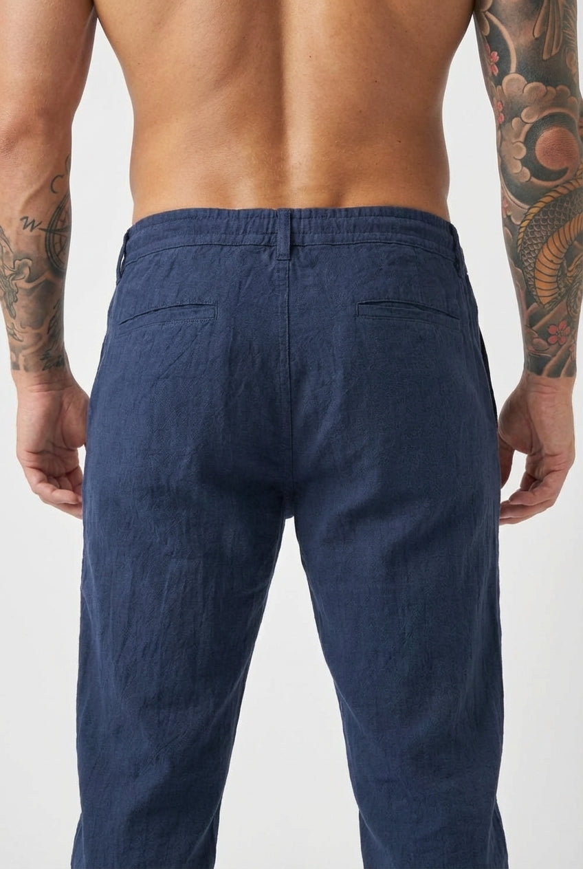 Pantalón de lino Massimo