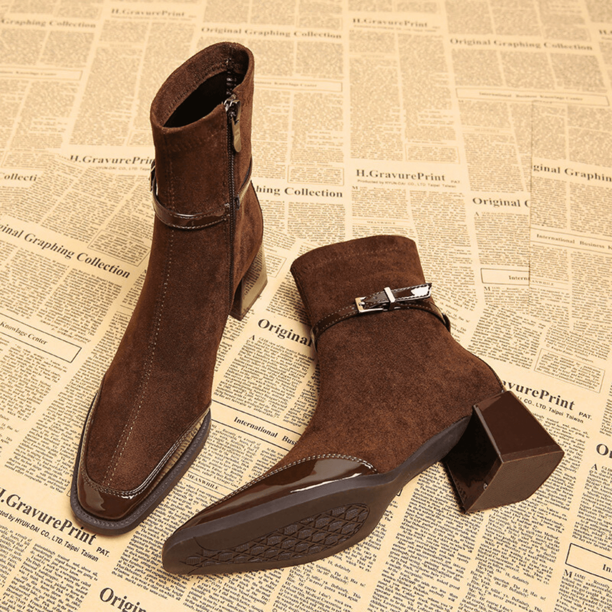 Botas hecho a mano de piel Bancroft