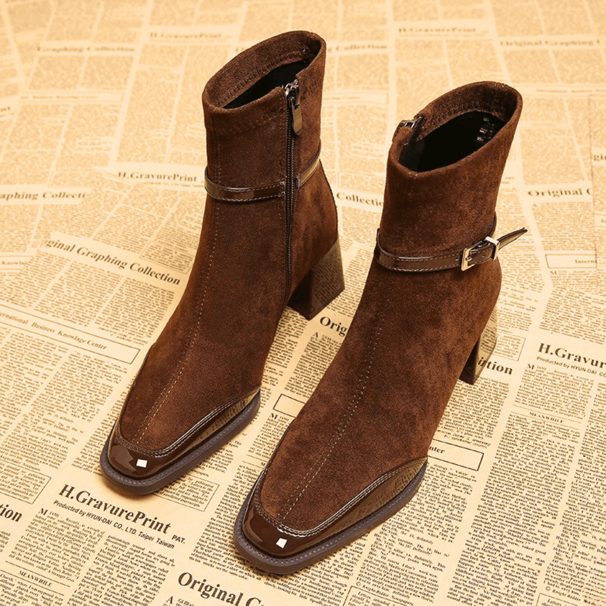 Botas hecho a mano de piel Bancroft