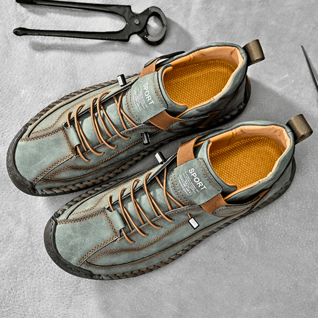 Zapatillas de piel Hutton Artisan