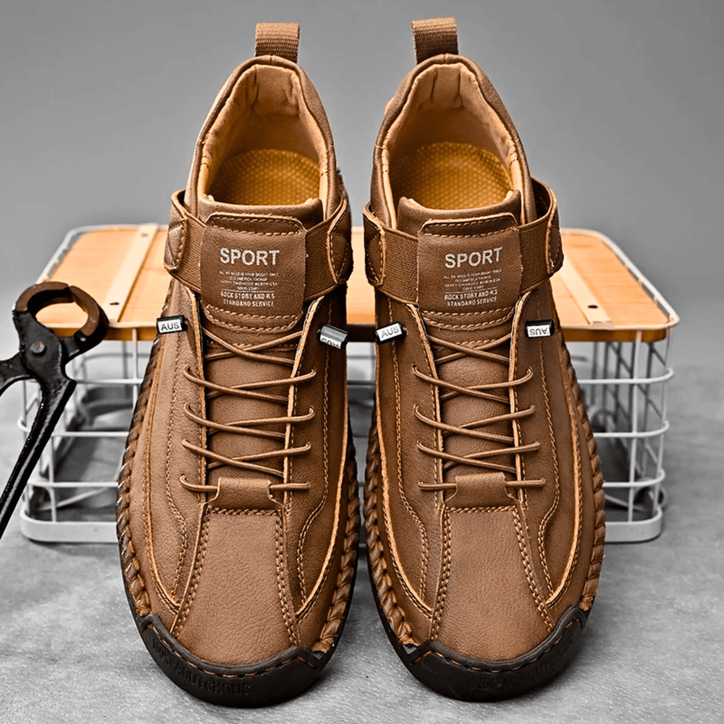 Zapatillas de piel Hutton Artisan