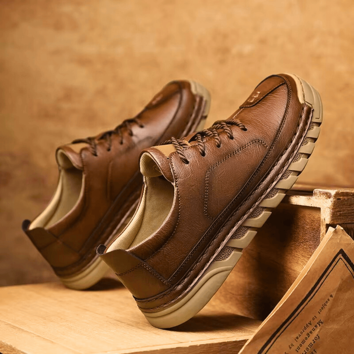 Zapatillas de piel Easton