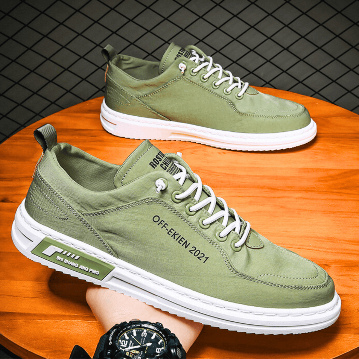 Zapatillas de piel Bancroft