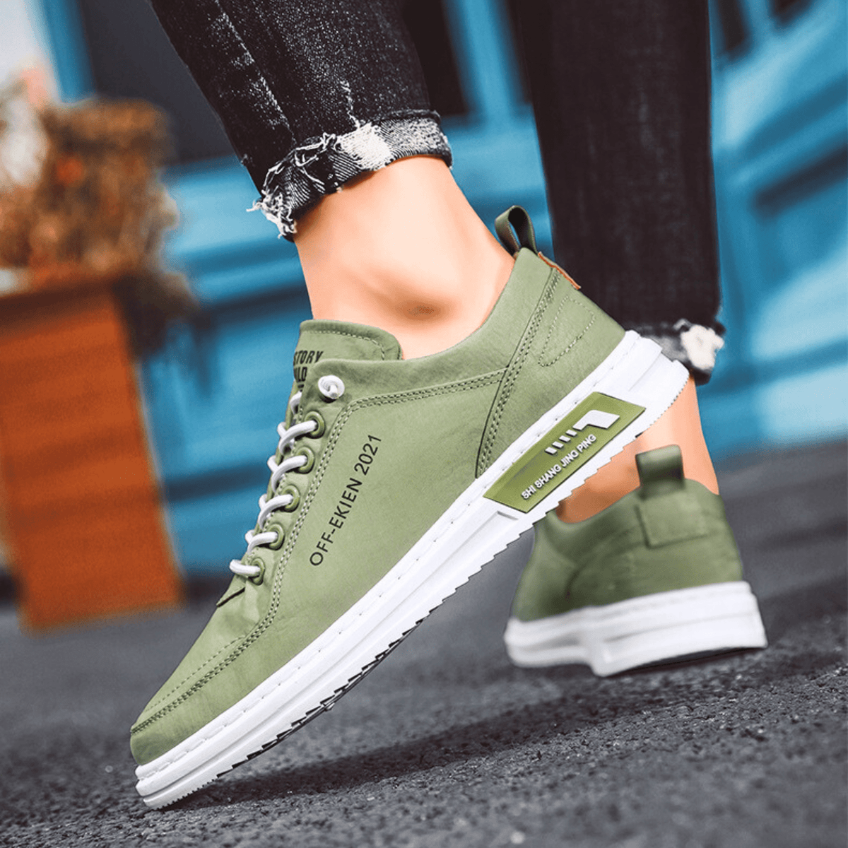 Zapatillas de piel Bancroft